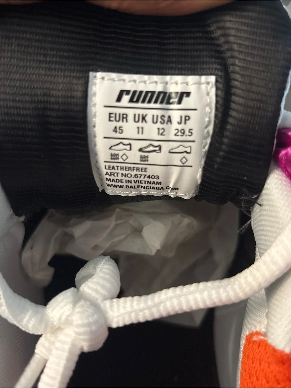 Balenciaga Multi Color Runners - Picture 6 of 6